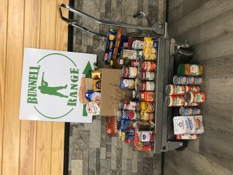 Food drive collection 